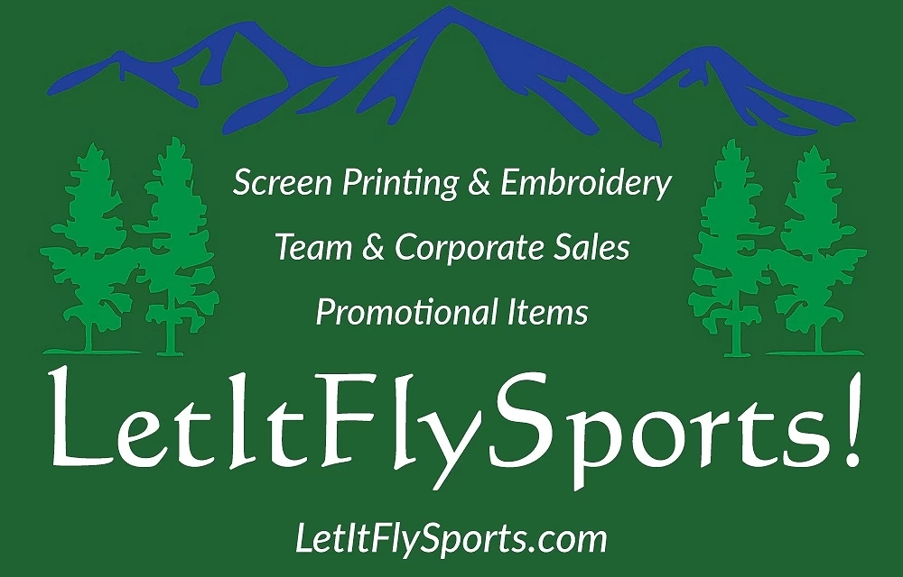 the large LetItFLySports! logo in the footer area
